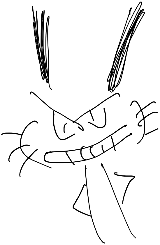 悪意の速度 ── ゆりの線画